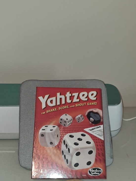Hasbro Other - Hasbro Yahtzee Game - Red, White, Black